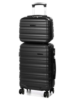 Valise Worldline Minneapolis 2 - 55 cm et vanity Noir