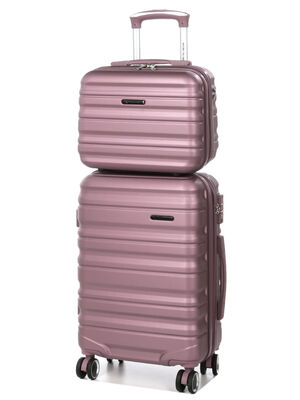 Valise Worldline Minneapolis 2 - 55 cm et vanity Rose Gold