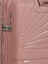 Valise cabine rigide extensible Abidjan 55 cm Vieux Rose Vieux Rose