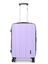 Valise rigide extensible Braga 2 - 65 cm Mauve