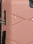 Valise rigide extensible Kos 74 cm Vieux Rose Vieux Rose