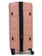 Valise rigide extensible Kos 74 cm Vieux Rose Vieux Rose