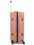 Valise rigide extensible Kos 74 cm Vieux Rose Vieux Rose