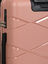 Valise rigide extensible Kos 64 cm Vieux Rose Vieux Rose