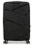 Valise rigide extensible Kos 74 cm Noir Noir