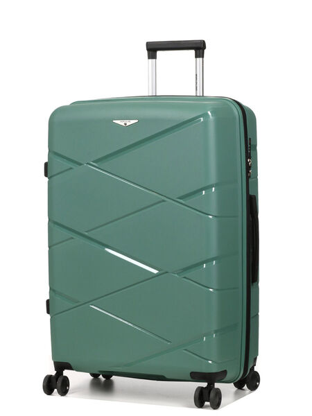 Valise rigide extensible Kos 74 cm Vert Sauge
