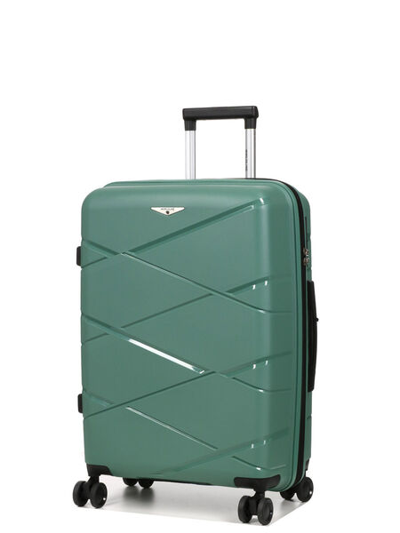 Valise rigide extensible Kos 64 cm Vert Sauge