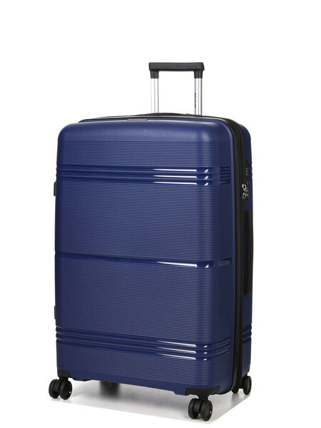 Valise rigide extensible Izmir 75 cm Bleu Marine