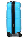 Valise cabine rigide extensible Izmir 55 cm Bleu Azur Bleu Azur