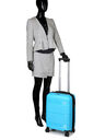 Valise cabine rigide extensible Izmir 55 cm Bleu Azur Bleu Azur