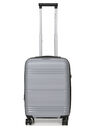 Valise cabine rigide extensible Izmir 55 cm Gris Gris