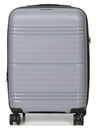 Valise cabine rigide extensible Izmir 55 cm Gris Gris