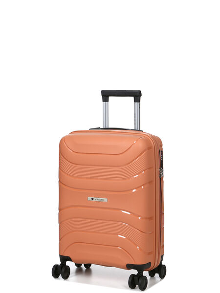 Valise cabine rigide Syros 55 cm Cognac