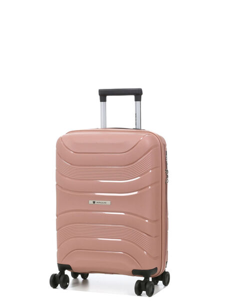 Valise cabine rigide Syros 55 cm Vieux Rose