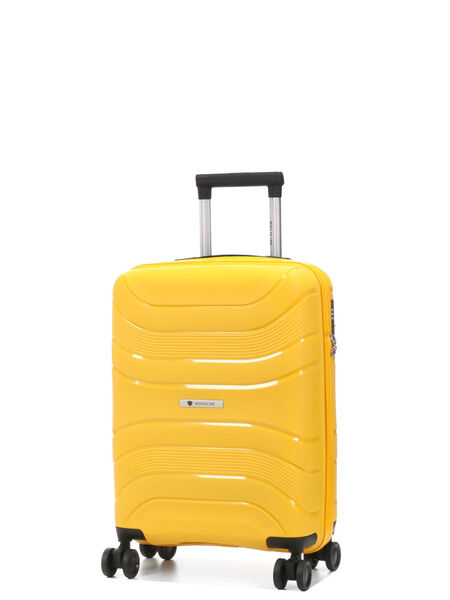 Valise cabine rigide Syros 55 cm Jaune