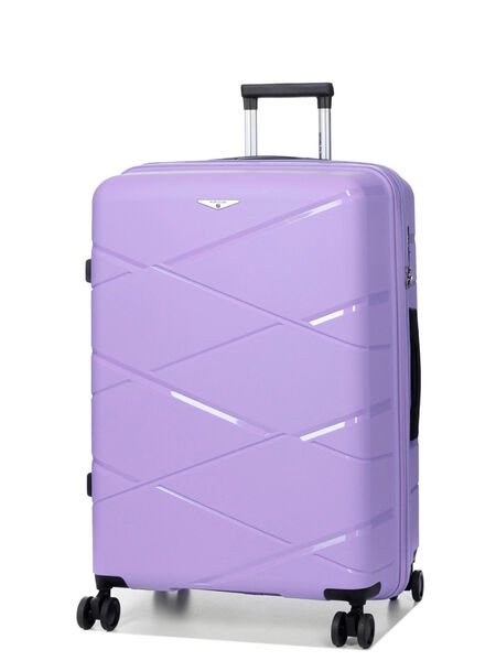 Valise rigide extensible Kos 74 cm Mauve