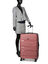 Valise rigide extensible Prouse 76 cm Vieux Rose Vieux Rose