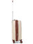 Valise cabine rigide extensible Zante 55 cm Beige Beige