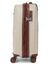 Valise cabine rigide extensible Zante 55 cm Beige Beige