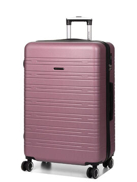 Valise rigide extensible Bologne 76 cm Rose