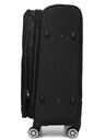 Valise souple extensible Horta 3 - 68 cm Noir