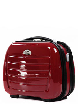 Vanity case rigide France 31 cm Rouge