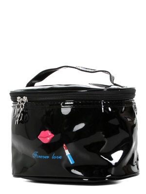 Vanity case Kinston Make-up Lovers 21 cm Noir