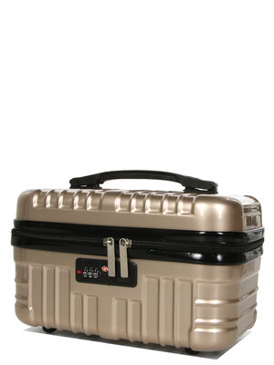 Vanity case Kinston Constance 32.5 cm Champagne