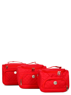 Set de 3 vanity cases Kinston Loisirs 31 cm