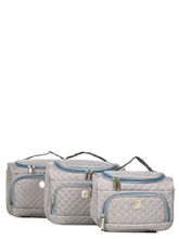 Set de 3 vanity cases Kinston Loisirs 31 cm