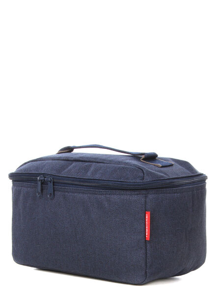 Vanity case souple Beautycase Twist 27 cm Herringbone Dark Blue