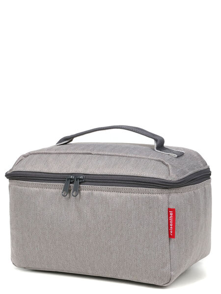 Vanity case souple Beautycase Twist 27 cm Herringbone Grey