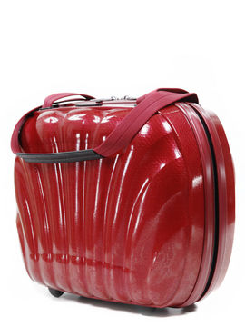 Vanity case rigide Cosmolite 37 cm Rouge