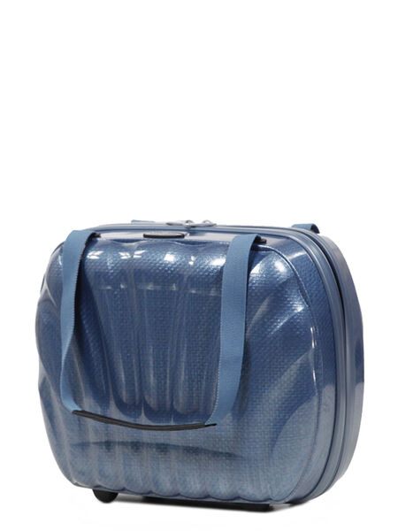 Vanity case rigide Cosmolite 37 cm Bleu