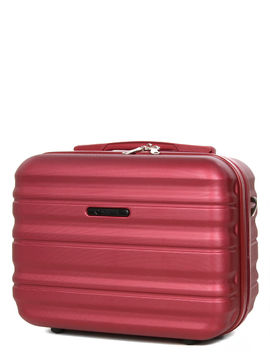 Vanity case rigide Minneapolis 2 - 34.5 cm Bordeaux