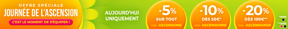 -5% avec le code ASCENSION5