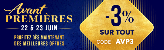 -3% avec le code AVP3