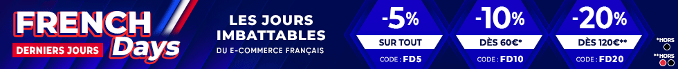 -5% avec le code FD5