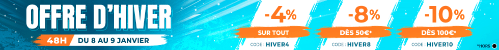 -4% avec le code HIVER4