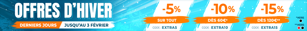 -5% avec le code EXTRA5
