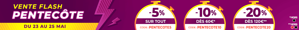 -5% avec le code PENTECOTE5