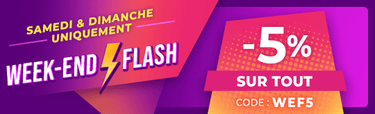-5% avec le code WEF5