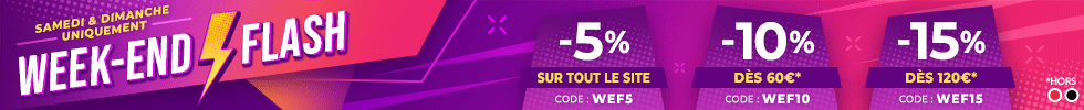 -5% avec le code WEF5